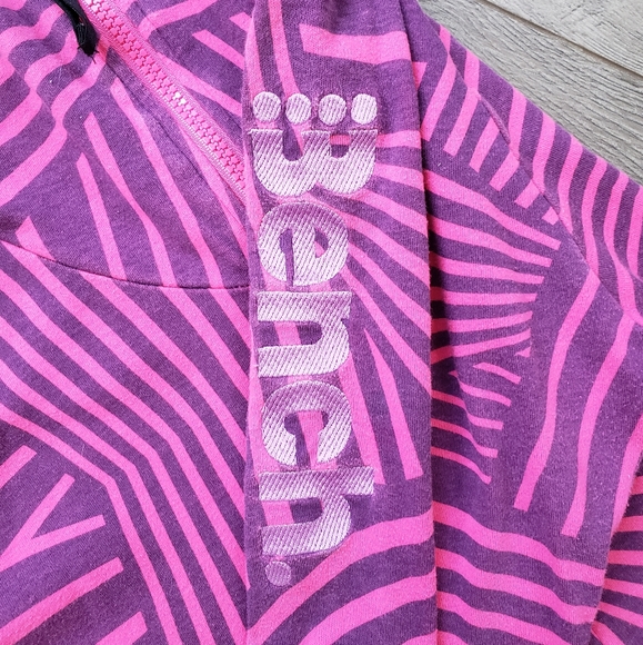 BENCH Pink&Purple zip up sweater 💜 - Picture 4 of 14